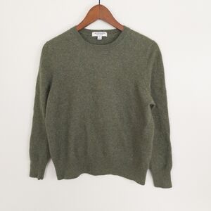 Autograph Pure Cashmere Crew Neck Sweater Green Size 14